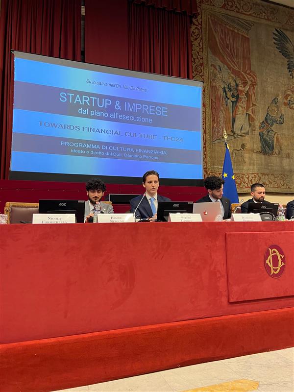 CEO TreeBlock al convegno TFC24 a Montecitorio su Startup e Imprese