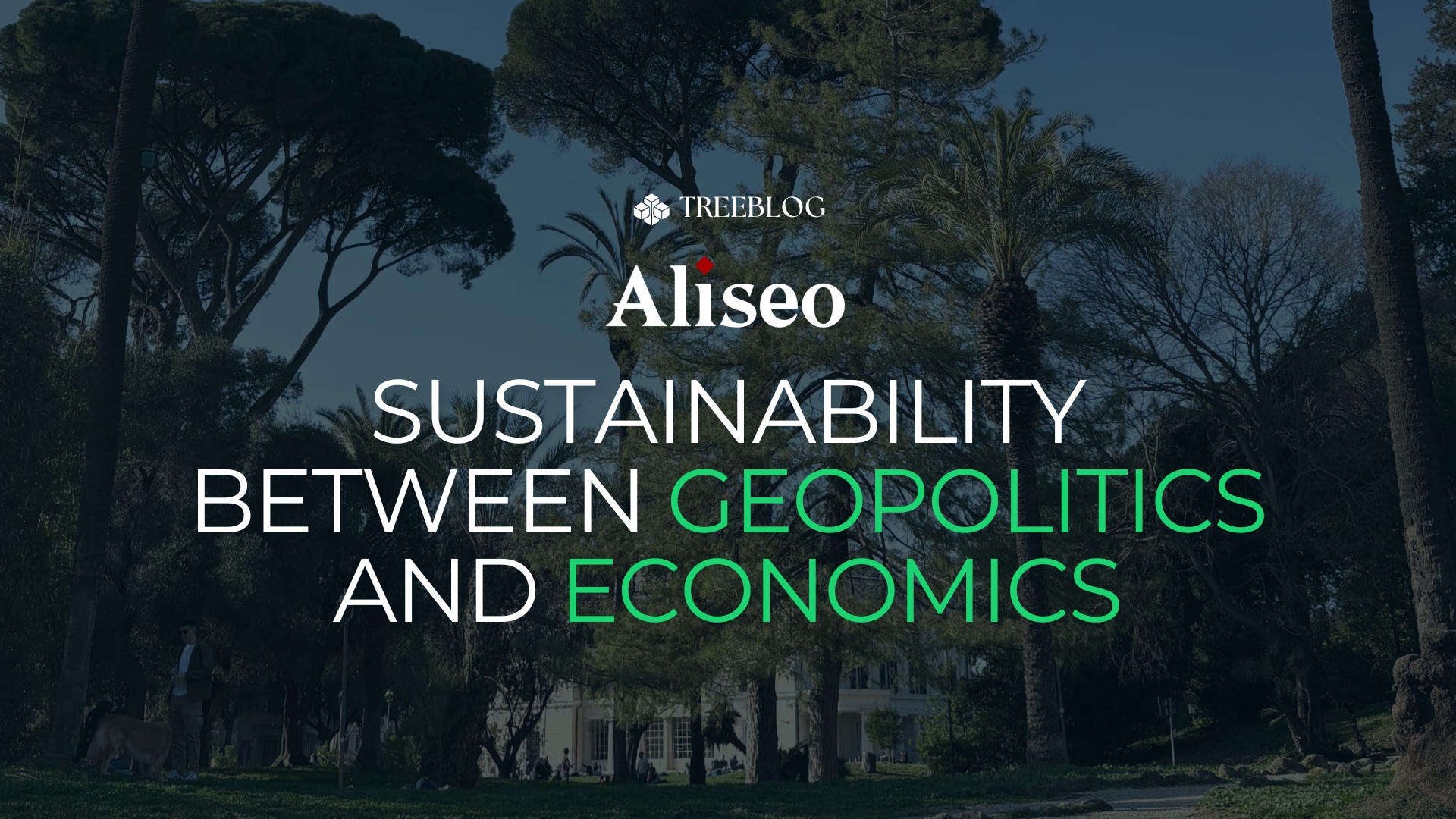 Aliseo: sustainability between geopolitics and the economy