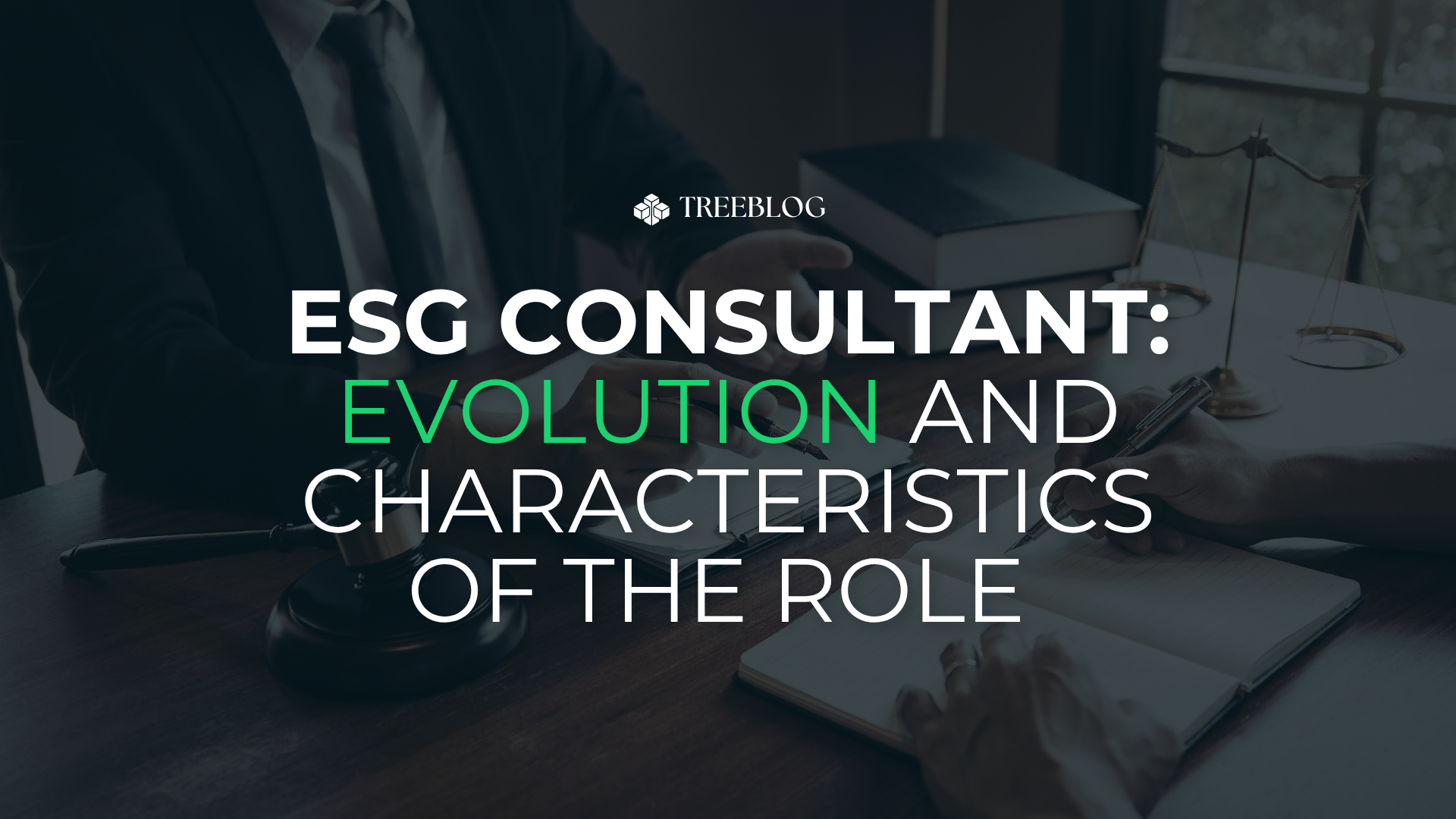 ESG Consultant: Evolution and Characteristics of the Role