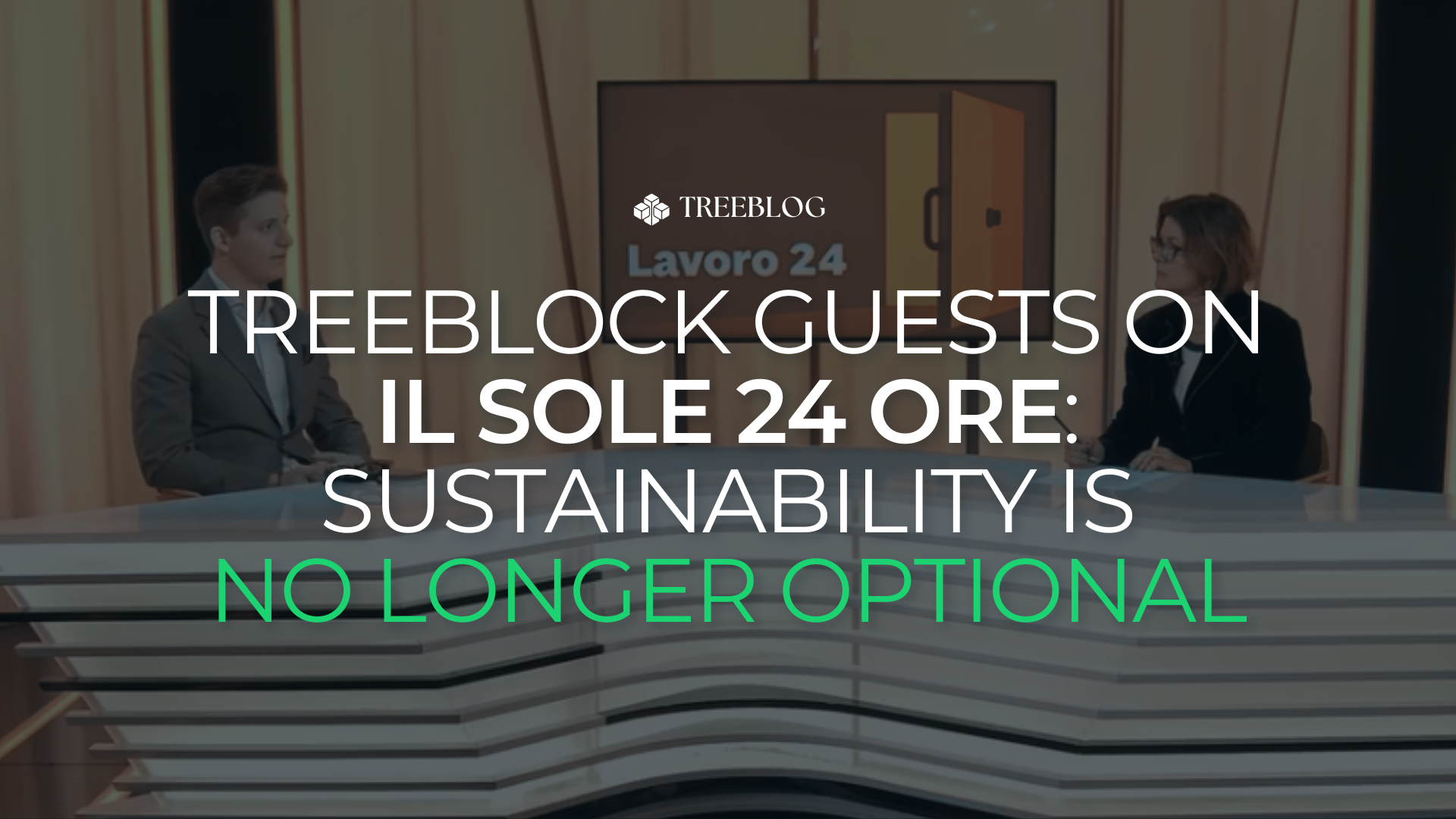 TreeBlock on IL SOLE 24 ORE: sustainability is a priority